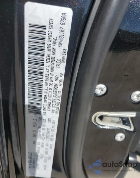 2017 Ram 2500 Powerwagon из США, поврежденный, VIN 3C6TR5EJXHG670204